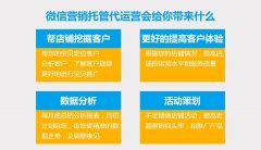 微信代运营能够提供哪些服务?